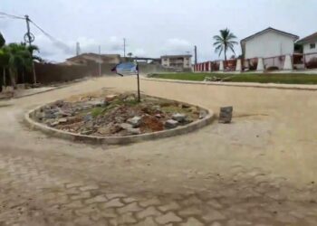 Owendo : les travaux sur l&rsquo;axe Sobraga-Alénakiri progressent à un rythme soutenu