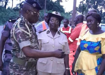 CTRI : Une délégation du ministère des Travaux Publics inspecte le chantier routier entre Bifoun et Ndjolé