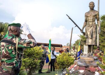 Lastourville : Oligui Nguema honore la mémoire de Wongo, véritable défenseur de la mère Patrie