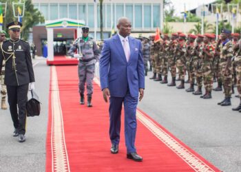 Le Président Gabonais Brice Clotaire Oligui Nguema à N&rsquo;Djamena pour l&rsquo;Investiture de Mahamat Idriss Déby Itno