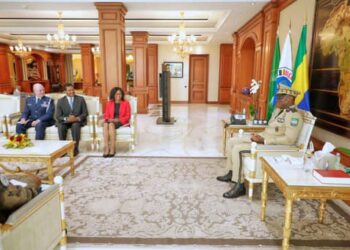 L&rsquo;Ambassadeur américaine exprime au Président Oligui Nguema le soutien des autorités américaines au processus de Transition au Gabon