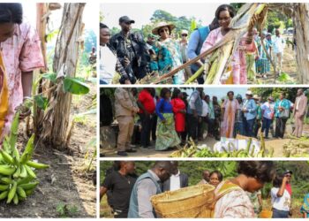Ogooué-Lolo : Zita Oligui Nguema met en lumière l’Agriculture à Libongui
