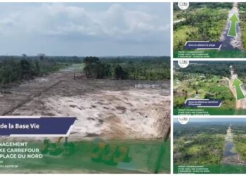 Gabon : bientôt une nouvelle route 2×2 voies à Akanda qui reliera le carrefour 9 Provinces à la Plage Nord