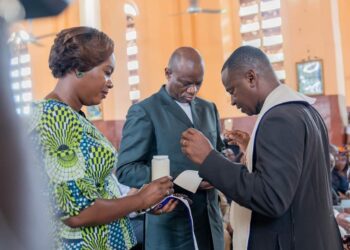 Gabon : Le Président Oligui Nguema et son épouse Zita ont pris part à une messe Œcuménique à Lambaréné