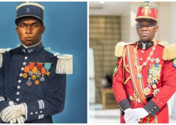 Gabon : le Général Oligui Nguema Revêt un uniforme à l&rsquo;image de celui de N&rsquo;Tchoréré pour une inauguration historique