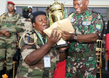 Gabon : le Président de la Transition honore de sa présence la finale du premier Challenge Inter-Forces