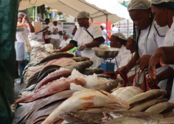 Gabon : le Président Oligui Nguema lance une foire aux poissons pour lutter contre la vie chère