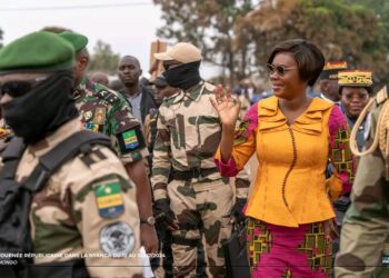 Gabon : Zita Oligui Nguema exprime sa gratitude envers les habitants de la Nyanga