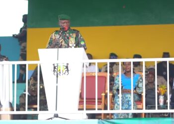 Gabon : Brice Clotaire Oligui Nguema en chantre du développement de Boumango