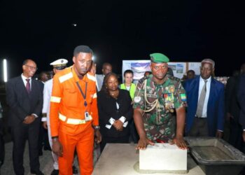 Moanda : pose de la première pierre du futur Lycée de l&rsquo;Excellence par le Président Oligui Nguema