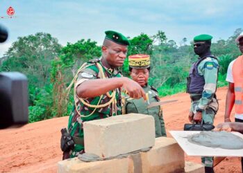 Gabon : Brice Clotaire Oligui Nguema lance les travaux de construction de la Station Gab’Oil à Okondja