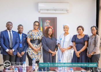 Vers de fructueux partenariat entre La Fondation Ma Bannière et l&rsquo;UNICEF Gabon