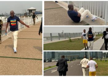 Oligui Nguema aperçu en plein footing à Brazzaville : Quand la santé physique rime avec bonne gouvernance