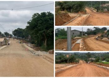 Inauguration de la route Montalier-Bambouchine : un engagement fort d’Oligui Nguema pour le développement routier