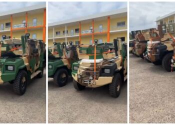[Vidéo] Livraison de 10 blindés à l&rsquo;armée gabonaise : un pas de plus vers l&rsquo;efficacité de nos Forces de Défense et de Sécurité