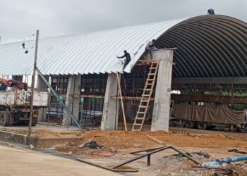 [Vidéo] Modernisation de la Cité des Ailes : avancée vertigineuse des travaux du Gymnase