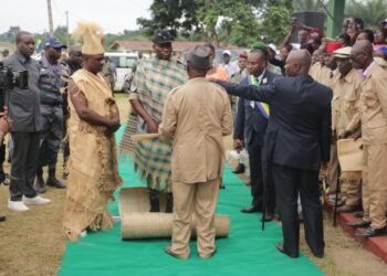 Haut-Ogooué : Oligui Nguema investi de la Chefferie traditionnelle à Aboumi