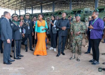 Le couple Présidentiel Gabonais en immersion à Luwero Industries Limited en Ouganda