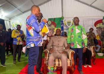 Oyem : Oligui Nguema fait président d&rsquo;honneur d&rsquo;Ossimane