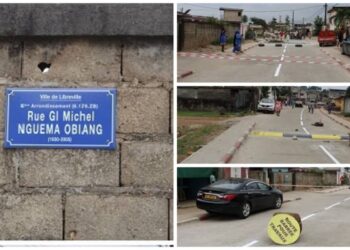 Fin des travaux de réhabilitation de la rue du Général Michel Nguema Obiang initiés par le CTRI
