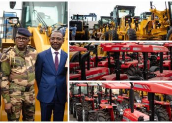 Gabon : réception d’engins stratégiques pour la modernisation routière et agricole