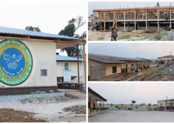 Franceville : avancées importantes dans les travaux de réhabilitation des établissements scolaires