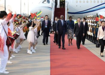 FOCAC2024 : Arrivée du Chef de l’État Gabonais à Beijing