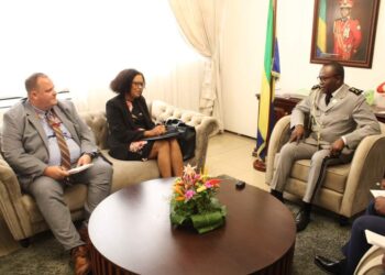 Renforcement des partenariats infrastructuraux : rencontre entre le ministre gabonais des Travaux Publics et l’ambassadeur des États-Unis