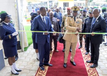 Gabon : inauguration du tribunal de première instance de Ntoum par le Président de la Transition