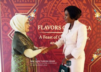 À New York, la Première Dame du Gabon Zita Oligui Nguema à l&rsquo;honneur lors d&rsquo;un événement culinaire au Turkish House