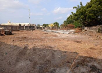 Port-Gentil : le CTRI relance la construction du gymnase de handball, un espoir pour les sportifs locaux