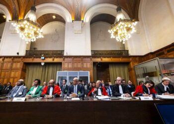 Différend frontalier entre le Gabon et la Guinée équatoriale / Marie-Madeleine Mbourantsou à la Haye : une présence justifiée par son expertise