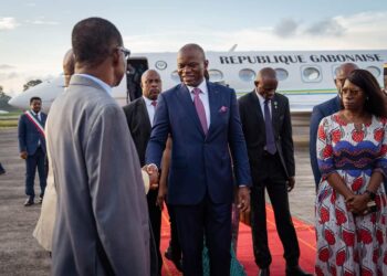 Le Président gabonais Brice Clotaire Oligui Nguema présent à la 25e session ordinaire des Chefs d&rsquo;État et de gouvernement de la CEEAC