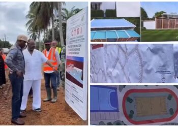 Cocobeach : le Président Oligui Nguema en visite d’inspection des chantiers en cours