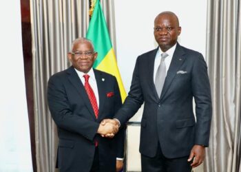 Audience accordée à Georges Robelo Pinto Chikotie : Brice Clotaire Oligui Nguema est pleinement engagé à bâtir des institutions fortes et crédibles