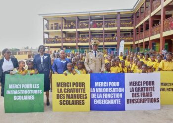 Au Gabon, Brice Clotaire Oligui Nguema inaugure une nouvelle école à Montalier Transfo pour accroître l’accès à l’éducation