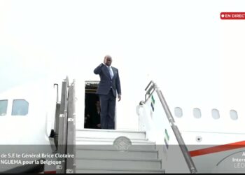 Visite de travail : le Président gabonais Brice Clotaire Oligui Nguema s&rsquo;envole pour la Belgique