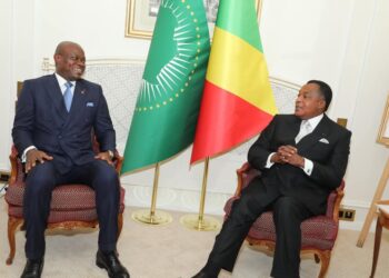 Le Président gabonais Oligui Nguema rencontre son homologue Denis Sassou-N&rsquo;Guesso à Paris