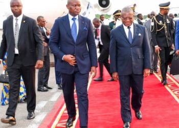 Brice Clotaire Oligui Nguema à Yaoundé pour le Sommet Extraordinaire de la CEMAC