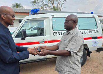 Woleu-Ntem : l’hôpital de Bitam bénéficie d’une ambulance neuve grâce au Président Oligui Nguema