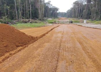 Travaux de la voie de contournement dans la Zone Nord de Libreville : un progrès remarquable observé