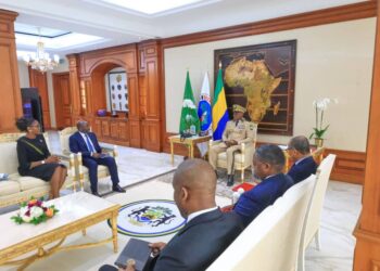 Soutien à l’entrepreneuriat : Brice Clotaire Oligui Nguema rencontre la Directrice Générale de la BCEG