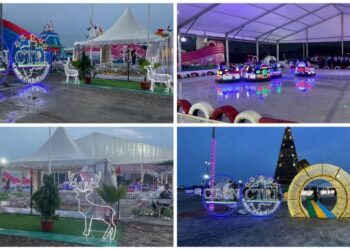 Au Gabon, un Noël féérique offert par le Président Oligui Nguema à la Place de la Libération 