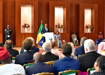 Brice Clotaire Oligui Nguema reçoit les vœux du corps diplomatique : vers un partenariat renforcé