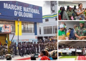 Le couple présidentiel inaugure le marché CTRI d’Oloumi : un engagement fort pour l’autonomisation financière des Gabonais