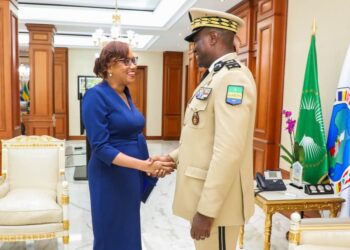 Le Président de la Transition reçoit en audience l&rsquo;Ambassadeur des États-Unis au Gabon