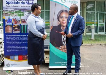 La Fondation “Ma Bannière” de Zita Oligui Nguema renforcée par un don médical de la ZIS de Nkok