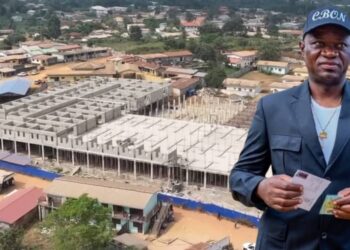 Oyem : un complexe commercial municipal en construction pour dynamiser l’économie locale