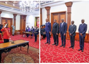 Sept nouveaux ambassadeurs gabonais prêtent serment devant le Chef de l’État