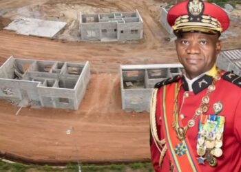 Tchibanga : la caserne des sapeurs-pompiers sort de terre